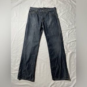 Hugo Boss Texas Jeans Straight Pants Men's 33 x 32 Blue Denim